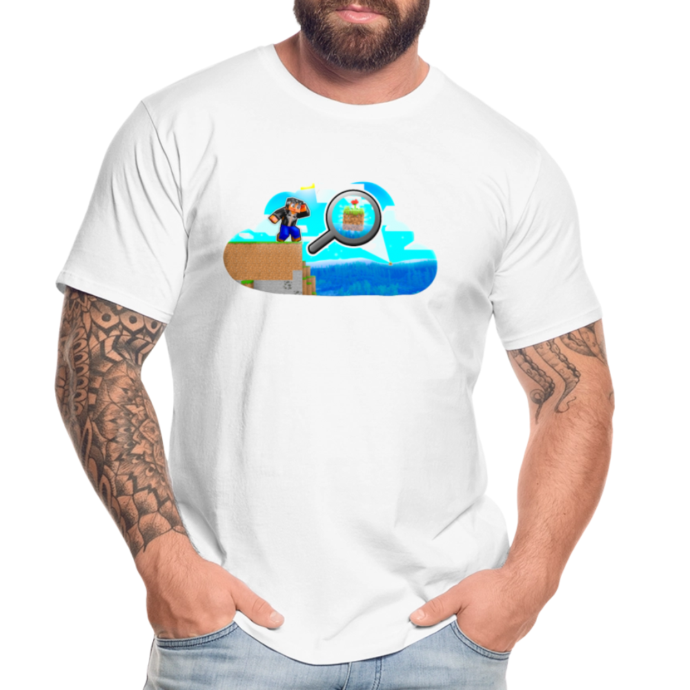 Là-bas, je vois une île ! - T-Shirt Bio - blanc
