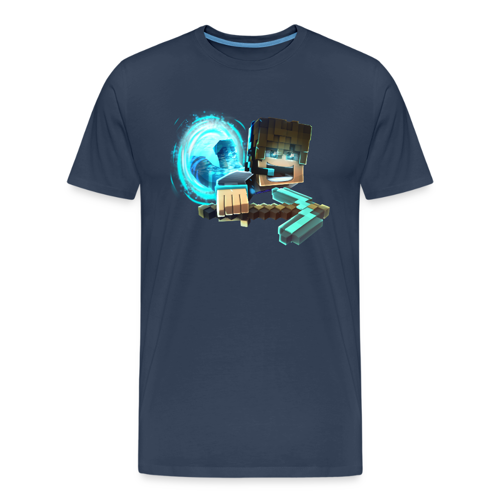 OH Y A LA PIÈCE DIRECT ! - T-Shirt Bio v2 - bleu marine