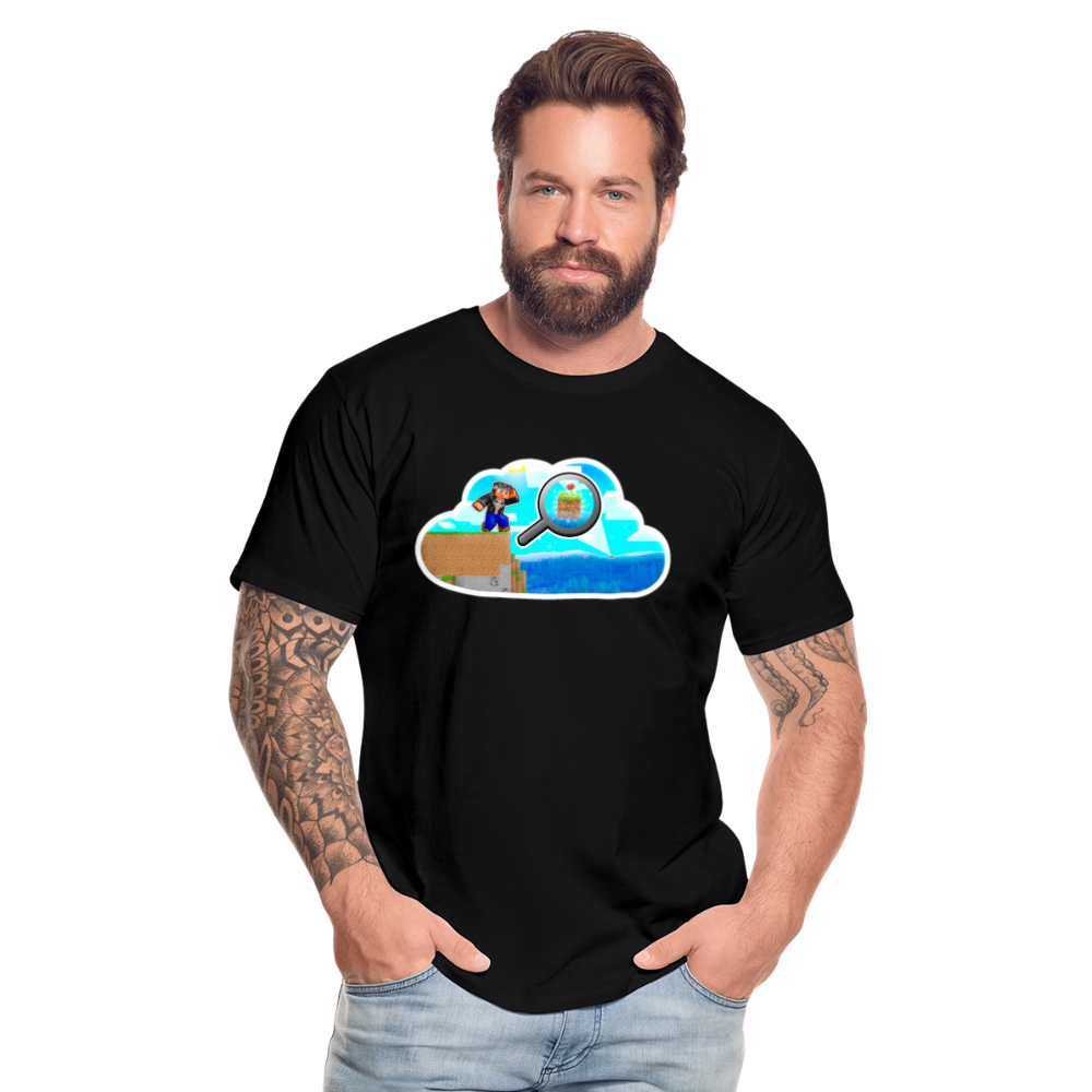 Là-bas, je vois une île ! - T-Shirt Bio - noir
