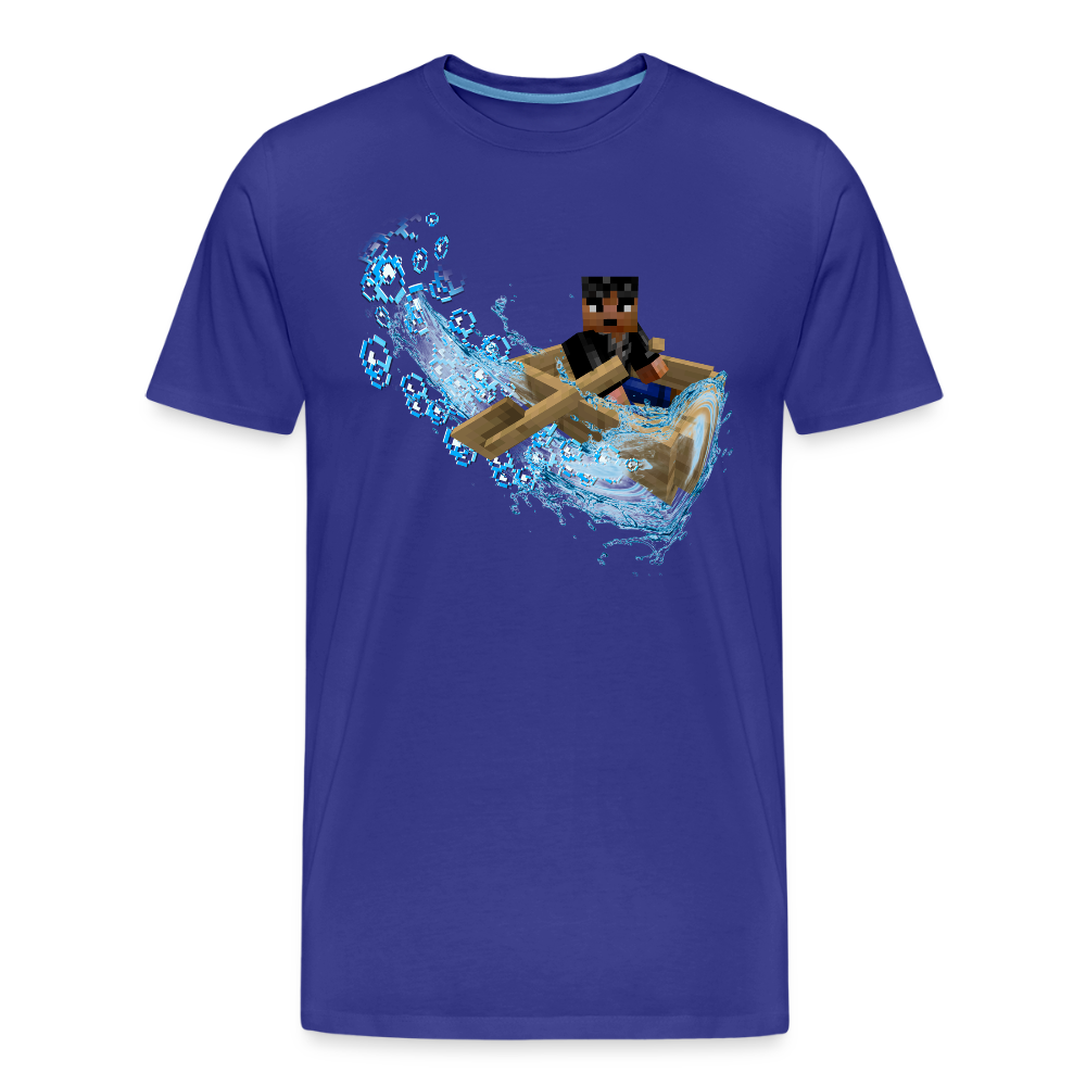 Dérapage de Bateau (Sans "OUIIIIIUUUU, JE DÉRAPE !") - T-Shirt Bio - bleu roi