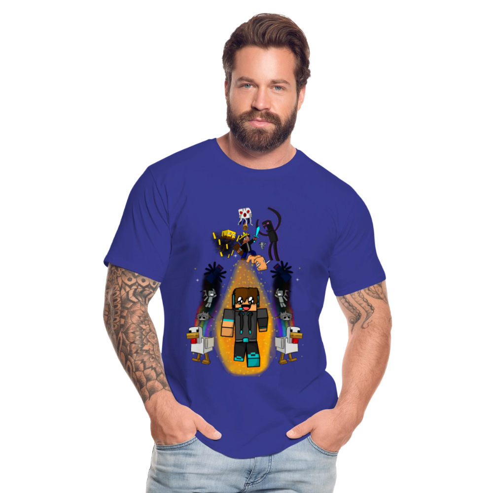 À l'aventure on s'amuse bien mais on meurt beaucoup - T-Shirt Bio Premium - bleu roi