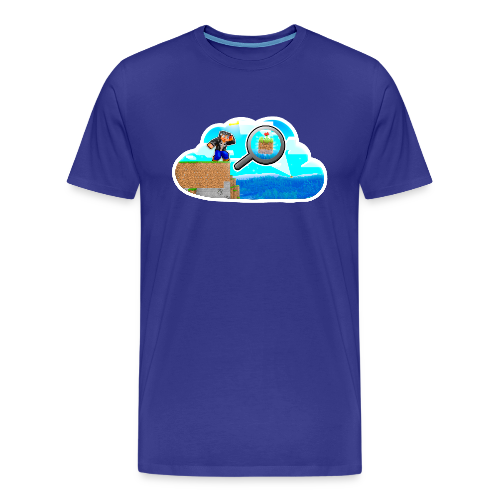 Là-bas, je vois une île ! - T-Shirt Bio - bleu roi