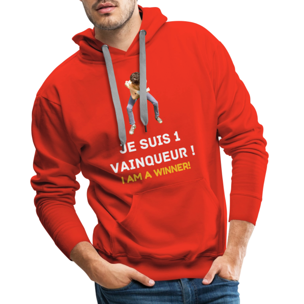 Je suis 1 Vainqueur ! - Pull Bio - rouge