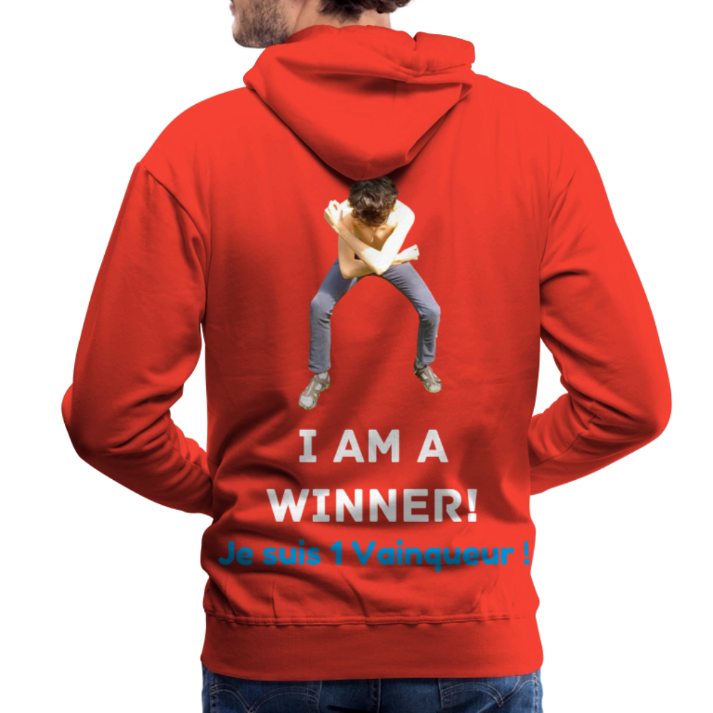 Je suis 1 Vainqueur ! - Pull Bio - rouge