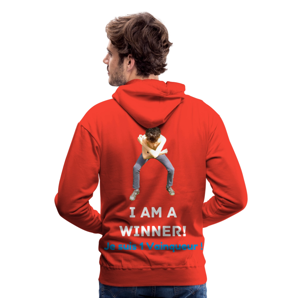 Je suis 1 Vainqueur ! - Pull Bio - rouge