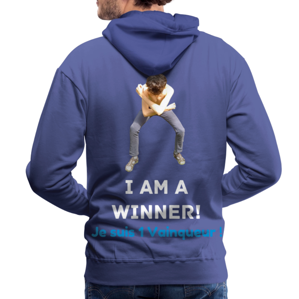 Je suis 1 Vainqueur ! - Pull Bio - bleu royal