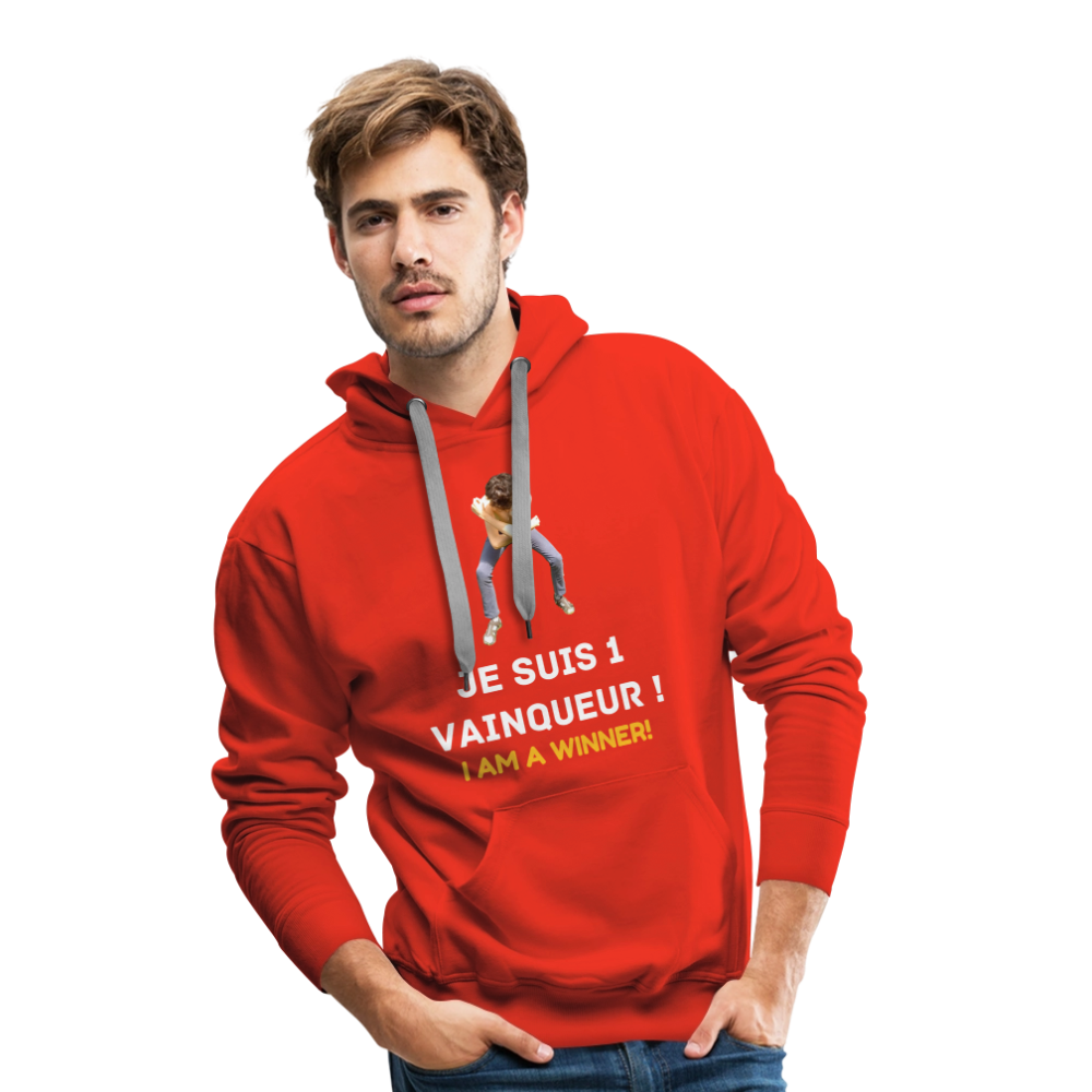 Je suis 1 Vainqueur ! - Pull Bio - rouge