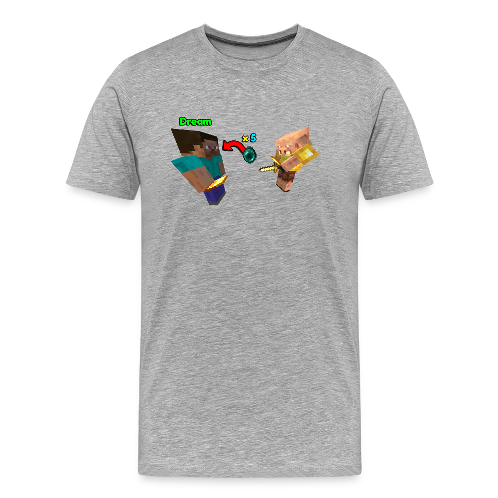 Mais dis donc Mais Je suis Dream ! - T-Shirt Bio - gris chiné