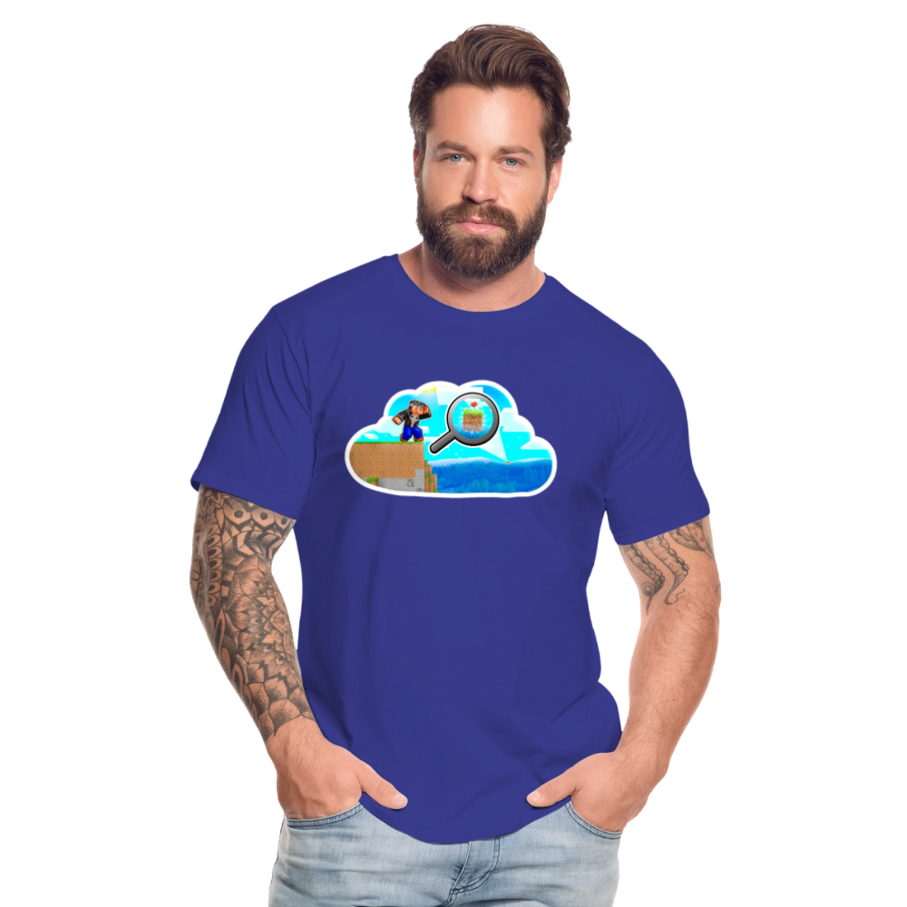 Là-bas, je vois une île ! - T-Shirt Bio - bleu roi