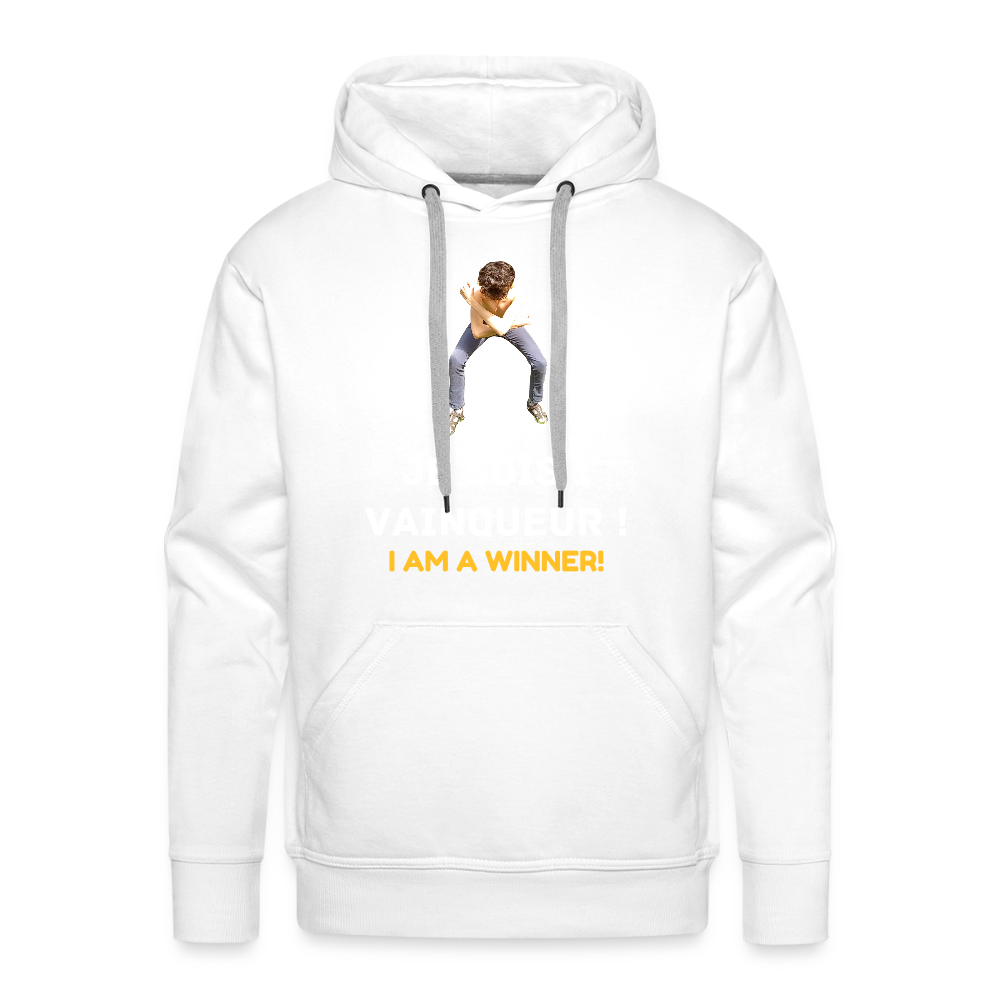 Je suis 1 Vainqueur ! - Pull Bio - blanc
