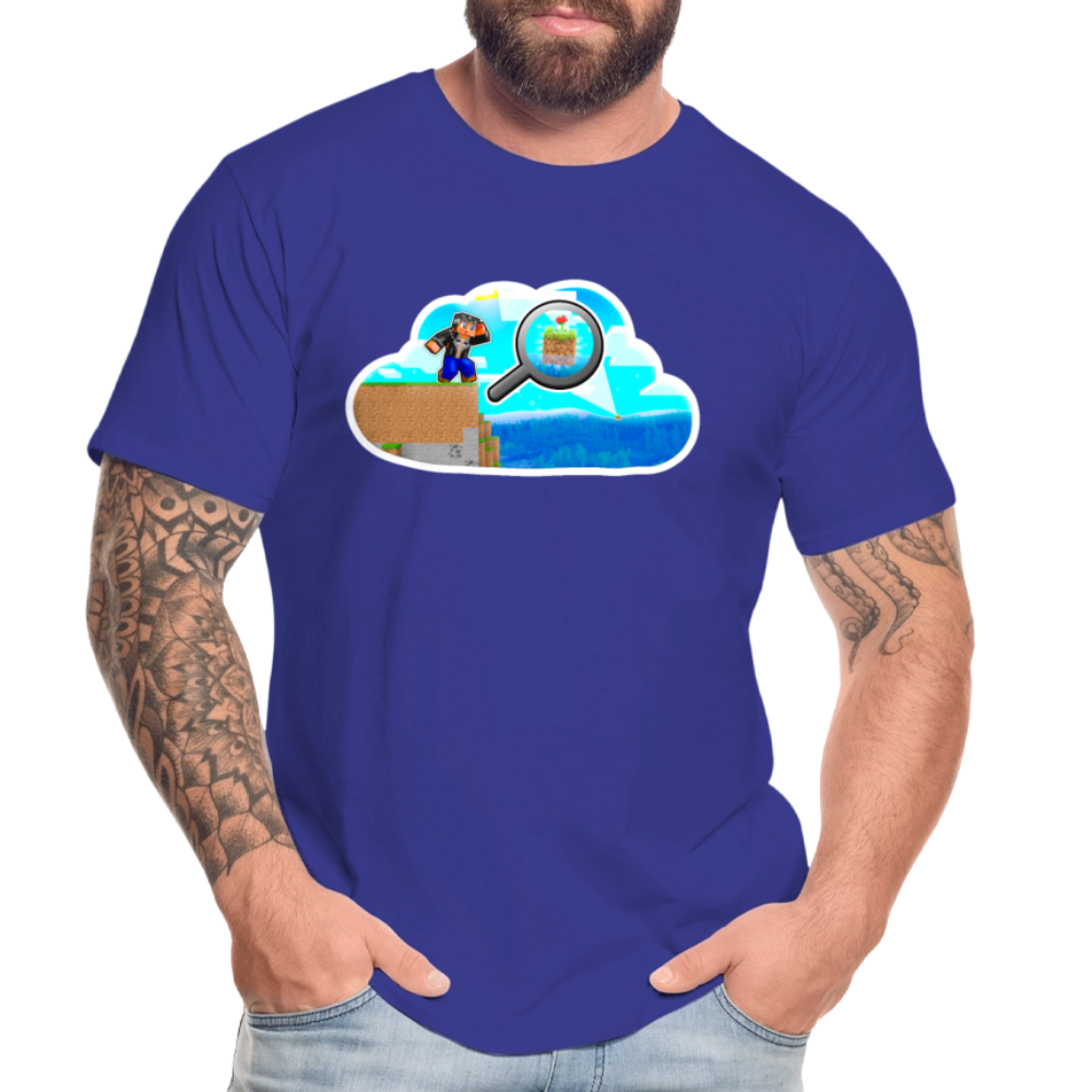 Là-bas, je vois une île ! - T-Shirt Bio - bleu roi