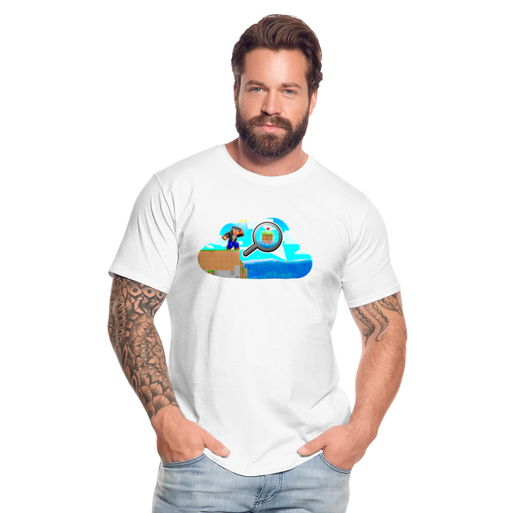 Là-bas, je vois une île ! - T-Shirt Bio - blanc