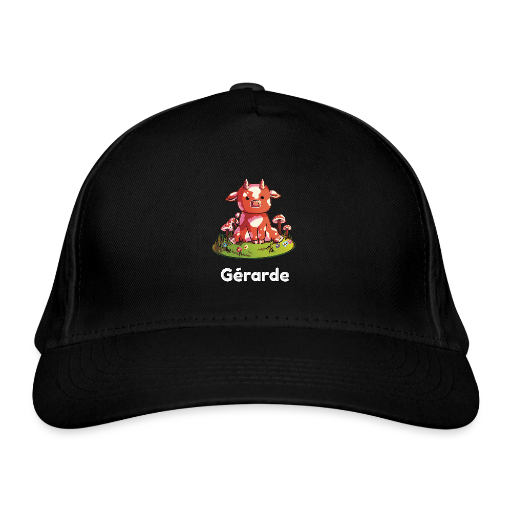 Gérarde La Champimeuh - Casquette Classique Bio v1 - noir
