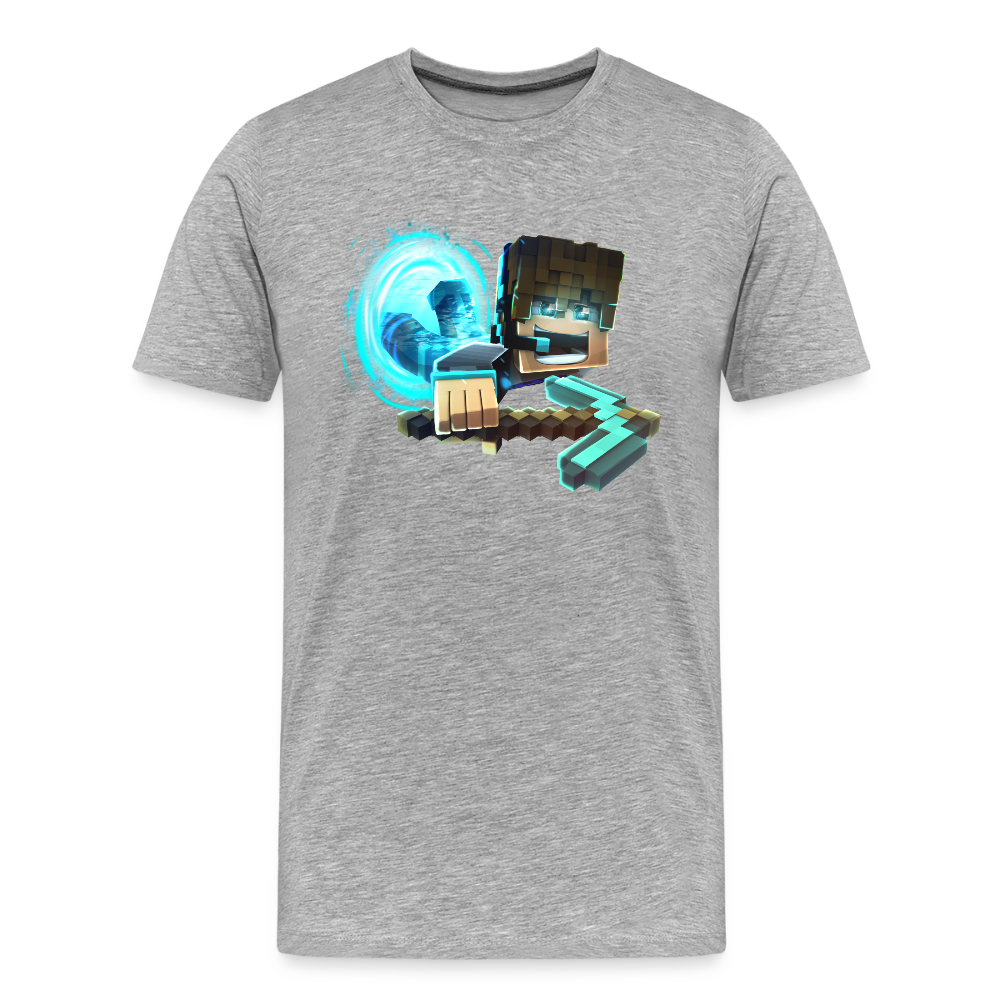 OH Y A LA PIÈCE DIRECT ! - T-Shirt Bio v2 - gris chiné