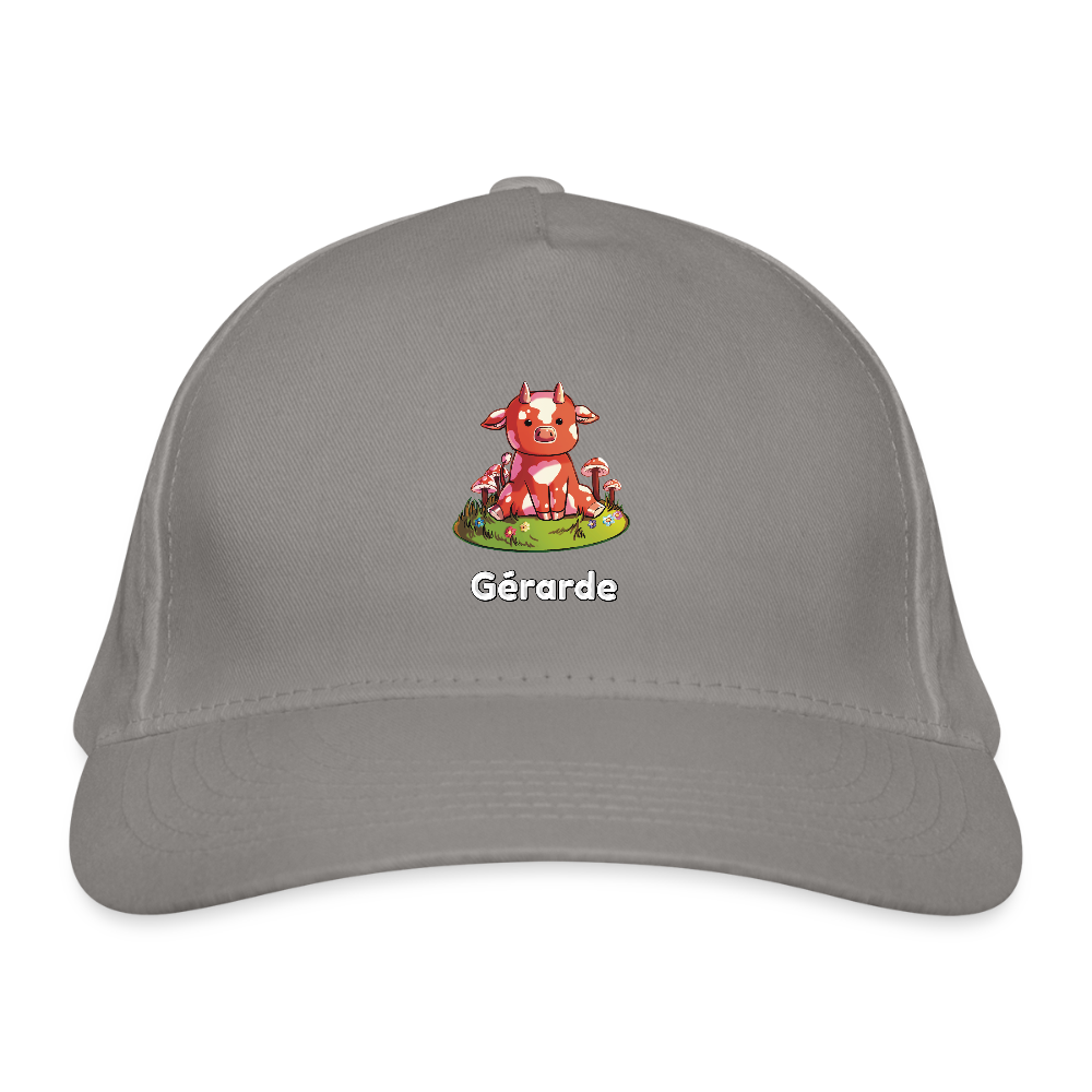 Gérarde La Champimeuh - Casquette Classique Bio v1 - gris clair