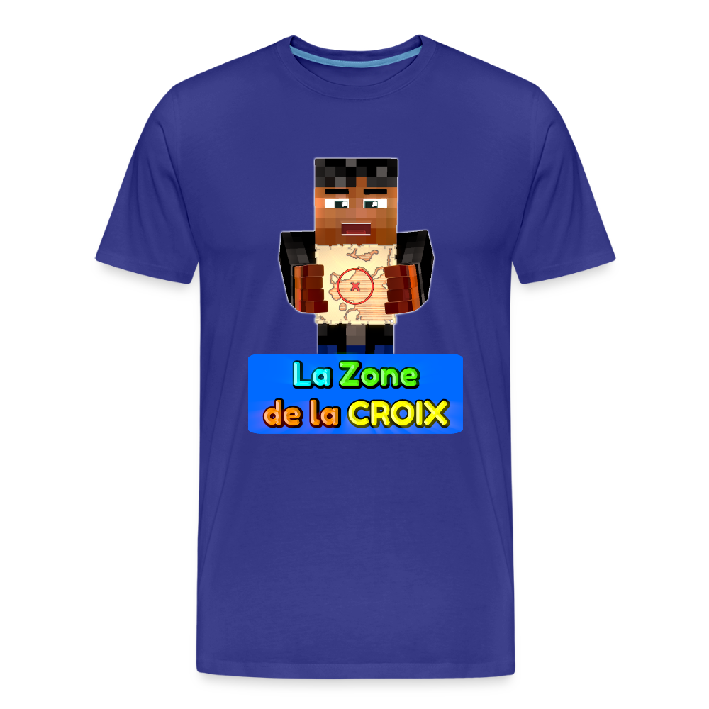 La Zone de la CROIX - T-Shirt Bio - bleu roi