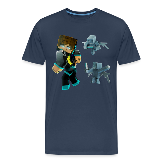 Léchez-Moi Le Cul (Sans Phrase) - T-Shirt Bio - bleu marine