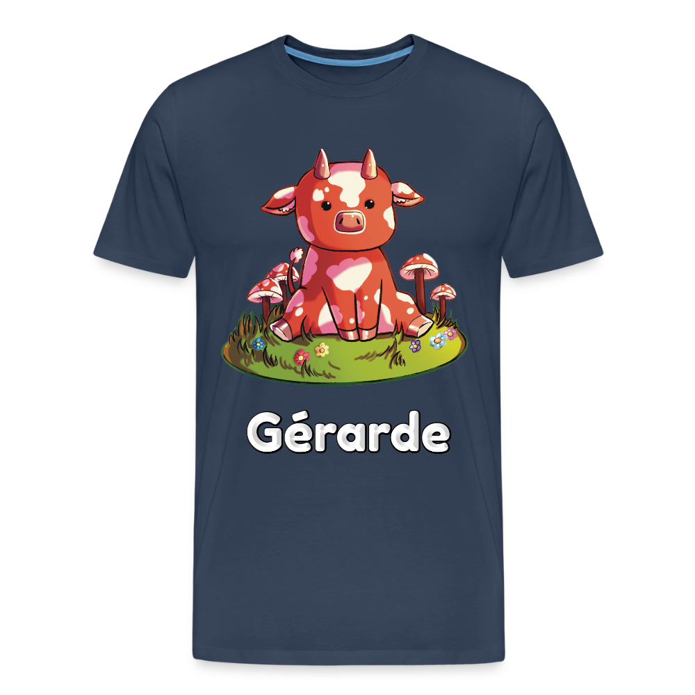 Gérarde La Champimeuh - T-Shirt Bio - bleu marine