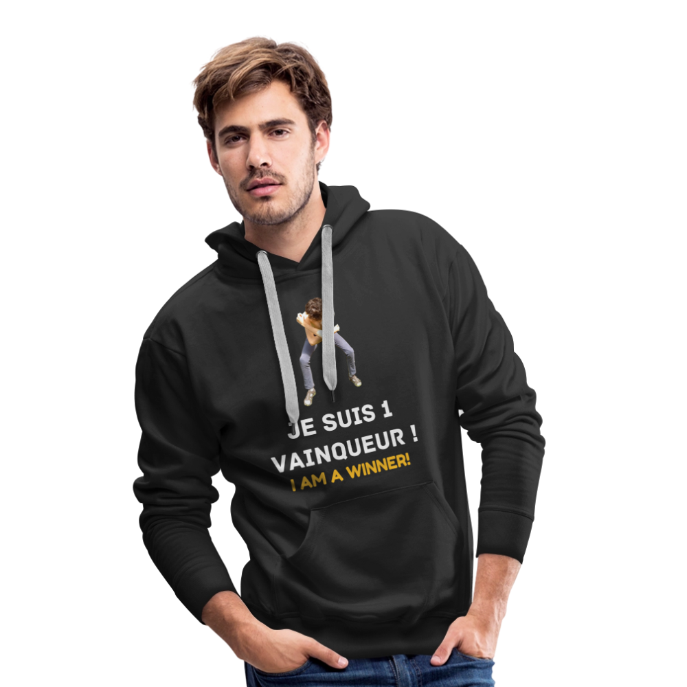 Je suis 1 Vainqueur ! - Pull Bio - noir