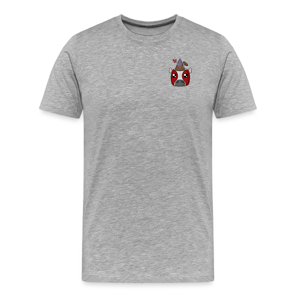 La Russie Violette - T-Shirt Bio - gris chiné
