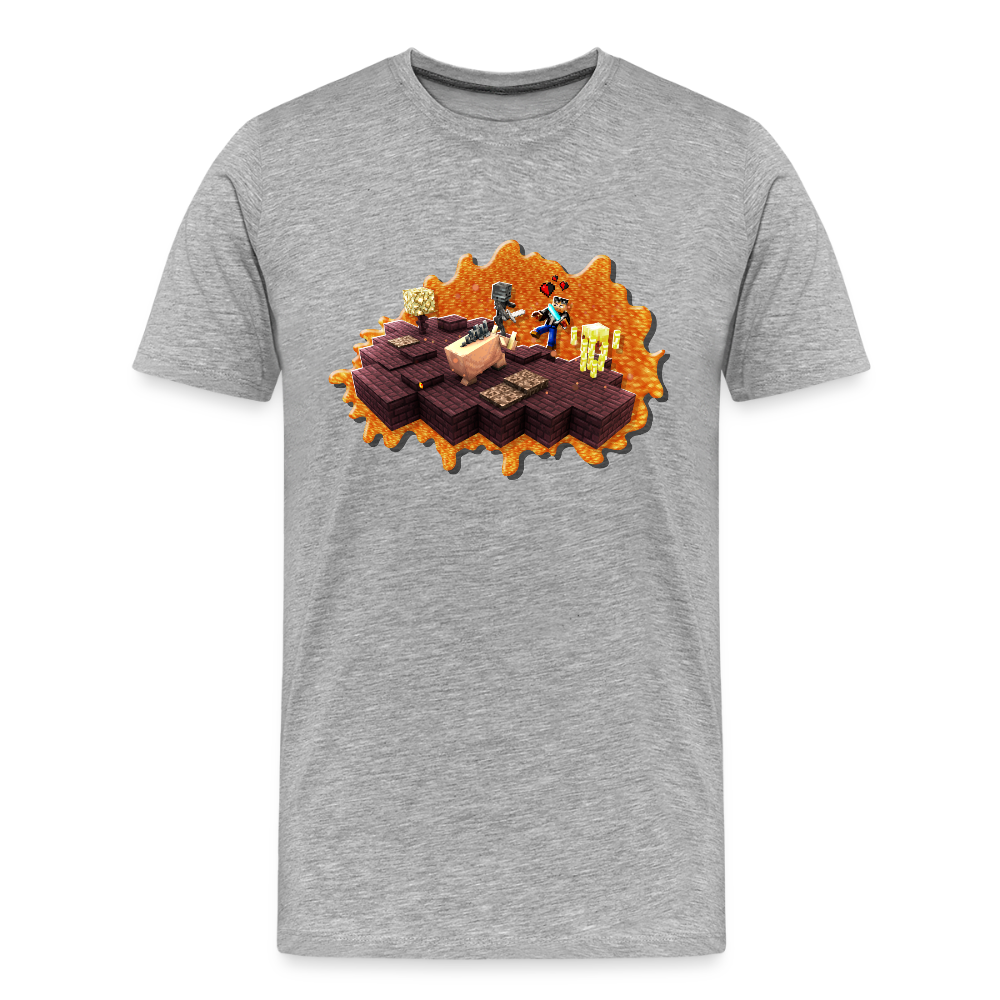 De Quoi Va-T-Il Mourir ? - T-Shirt Bio v3 - gris chiné