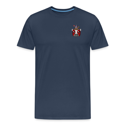 La Russie Violette - T-Shirt Bio - bleu marine