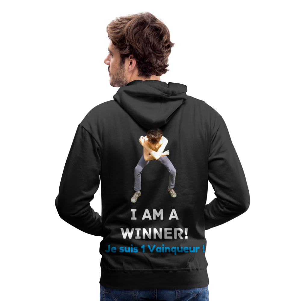 Je suis 1 Vainqueur ! - Pull Bio - noir