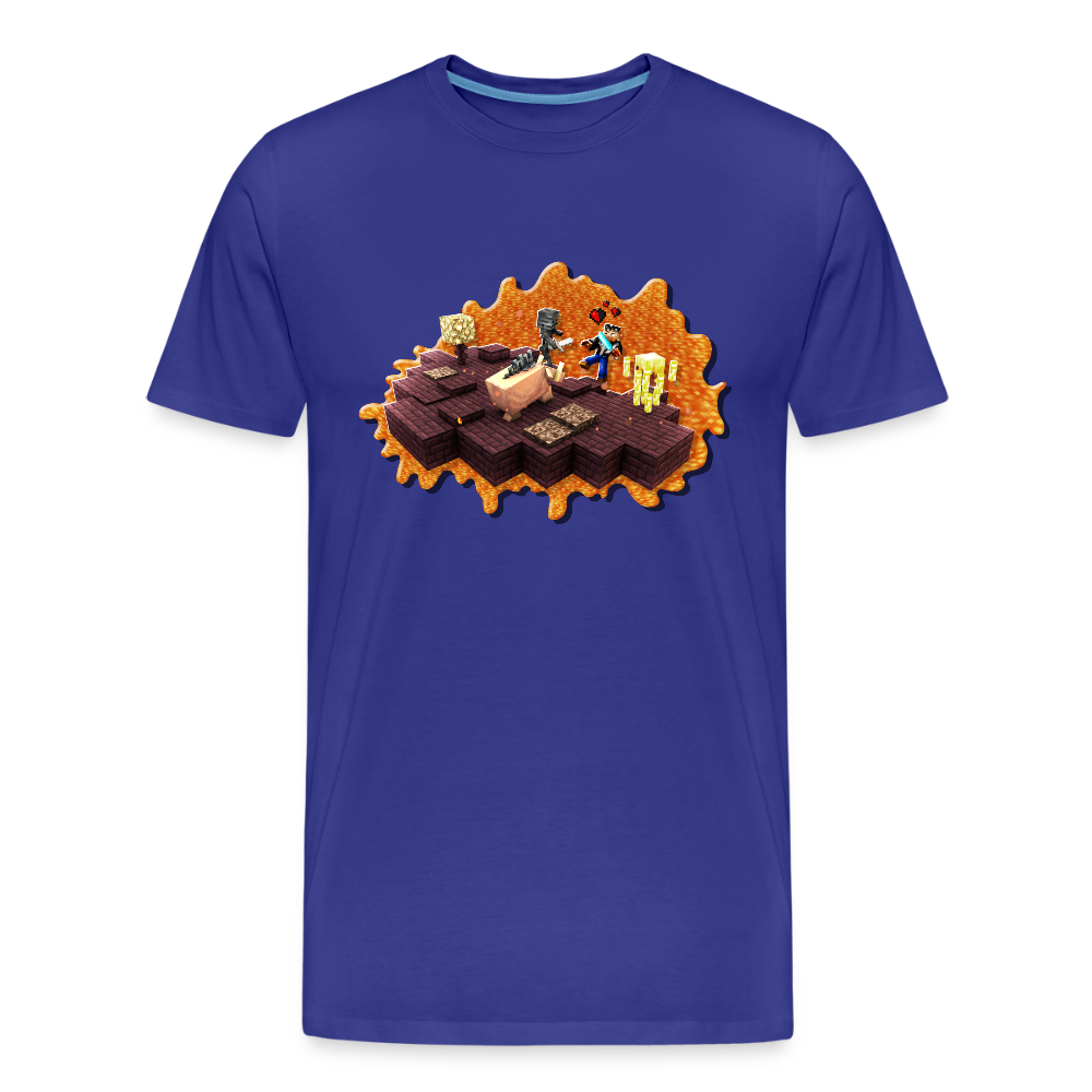 De Quoi Va-T-Il Mourir ? - T-Shirt Bio v3 - bleu roi