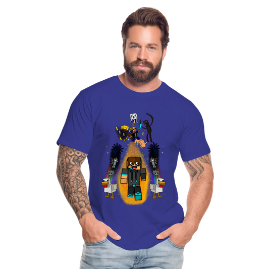 À l'aventure on s'amuse bien mais on meurt beaucoup - T-Shirt Bio Premium - bleu roi