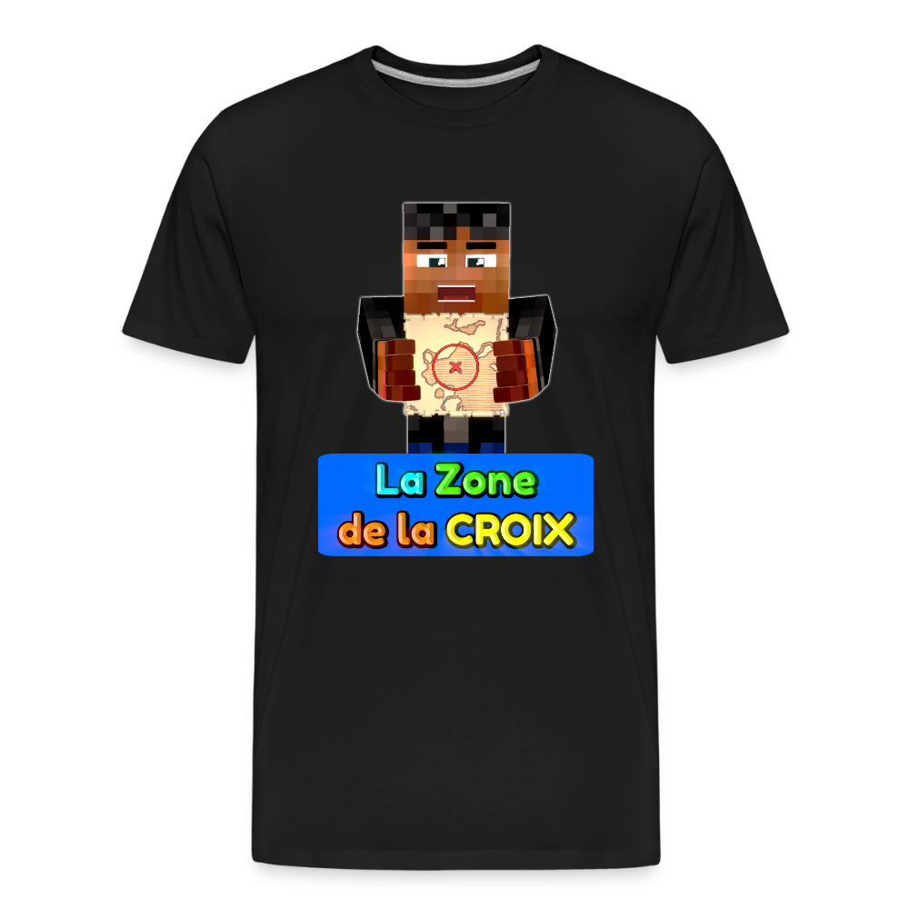 La Zone de la CROIX - T-Shirt Bio - noir