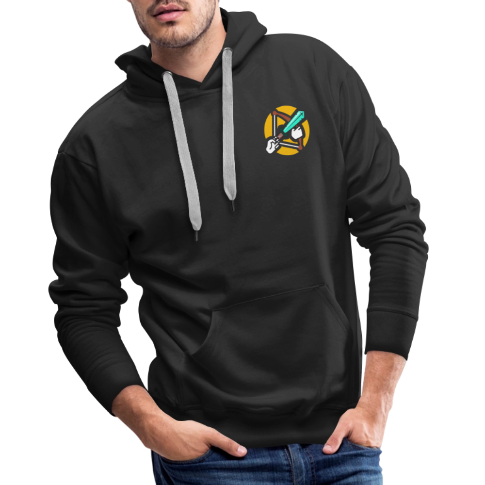 Pull - A l'aventure on s'amuse bien - noir