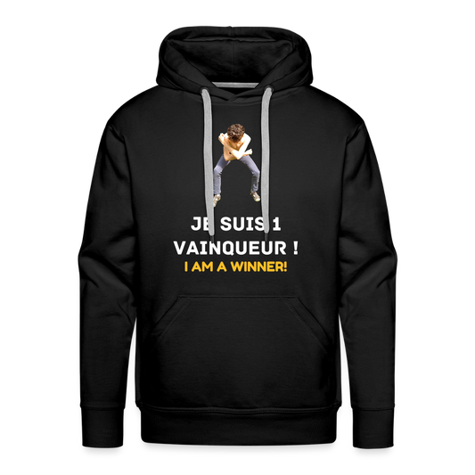 Je suis 1 Vainqueur ! - Pull Bio - noir