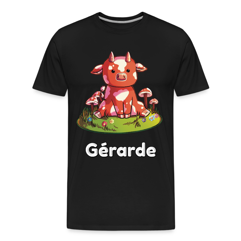 Gérarde La Champimeuh - T-Shirt Bio - noir