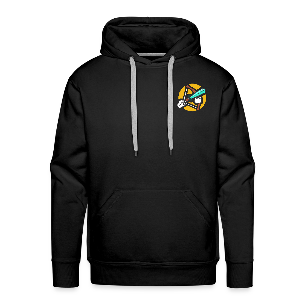 Pull - A l'aventure on s'amuse bien - noir