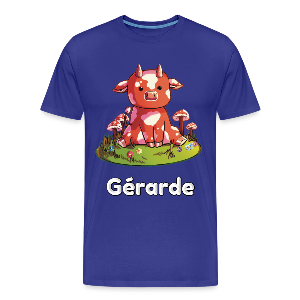 Gérarde La Champimeuh - T-Shirt Bio - bleu roi