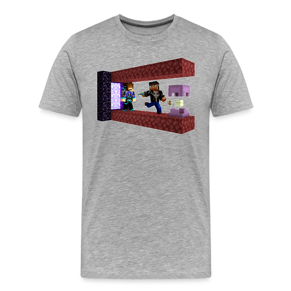 T'inquiètes, C'est TOTALEMENT Maîtrisé...  - T-Shirt Bio - gris chiné