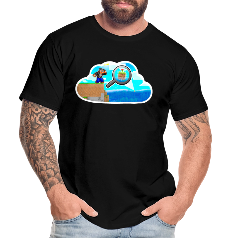 Là-bas, je vois une île ! - T-Shirt Bio - noir
