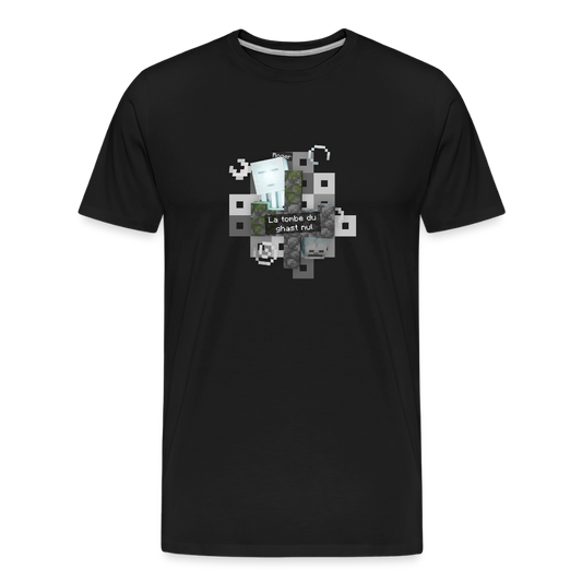 Tombe Ghast Nul - T-shirt bio Premium Homme - noir