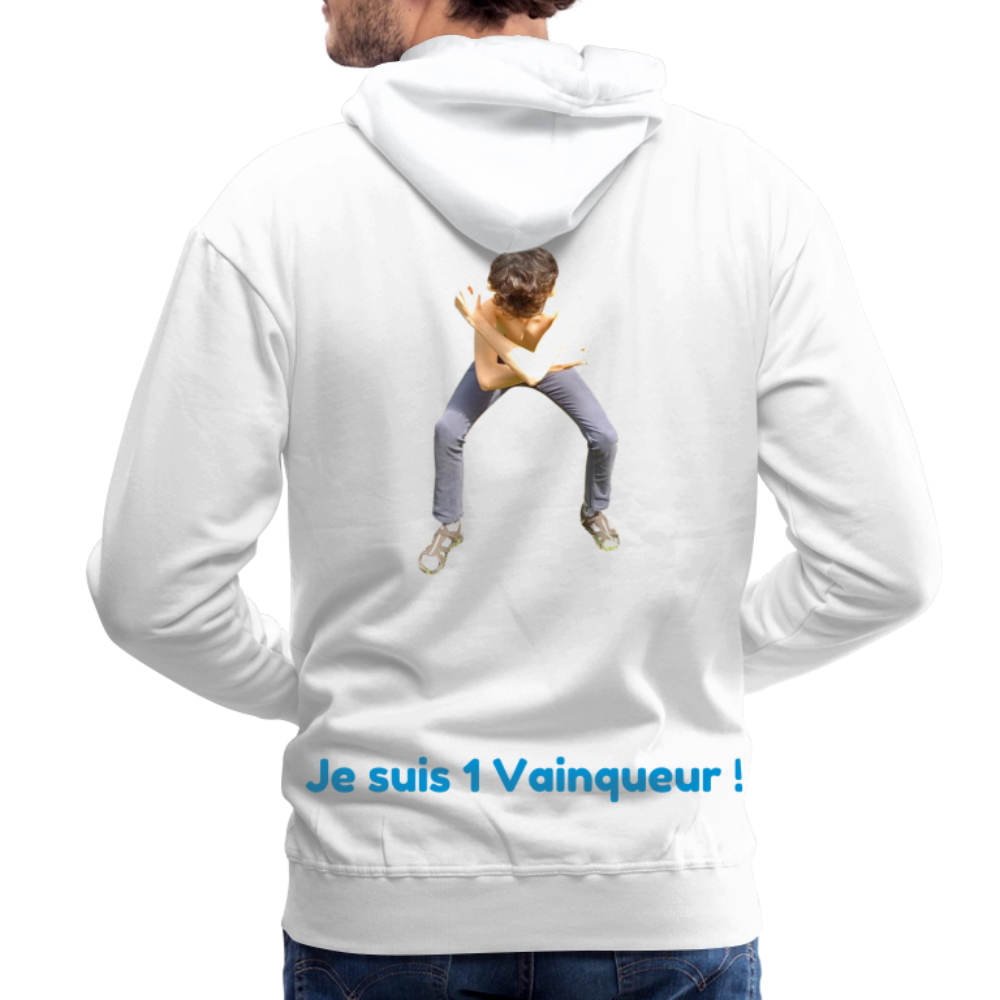 Je suis 1 Vainqueur ! - Pull Bio - blanc