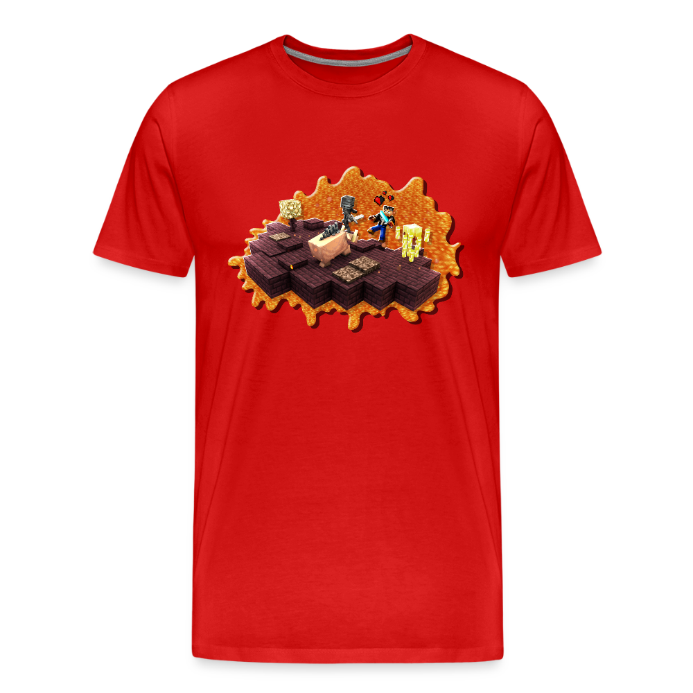De Quoi Va-T-Il Mourir ? - T-Shirt Bio v3 - rouge