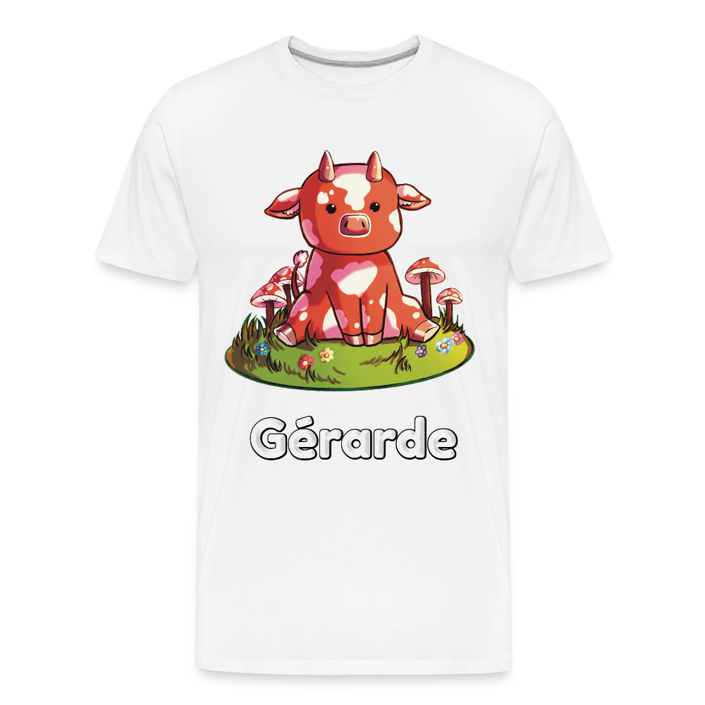 Gérarde La Champimeuh - T-Shirt Bio - blanc